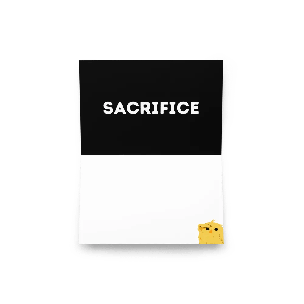 SACRIFICE Card product image (5)