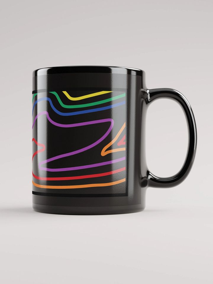 Rainbow Topography Mug product image (1)