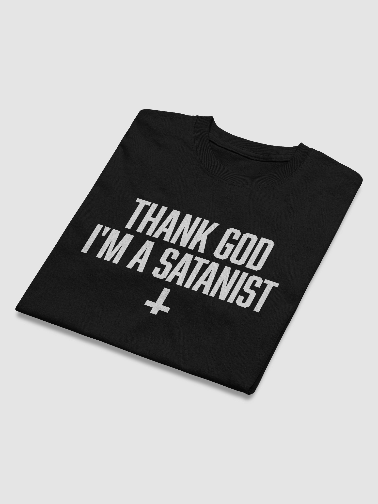 Thank God I'm A Satanist - Shirt product image (44)
