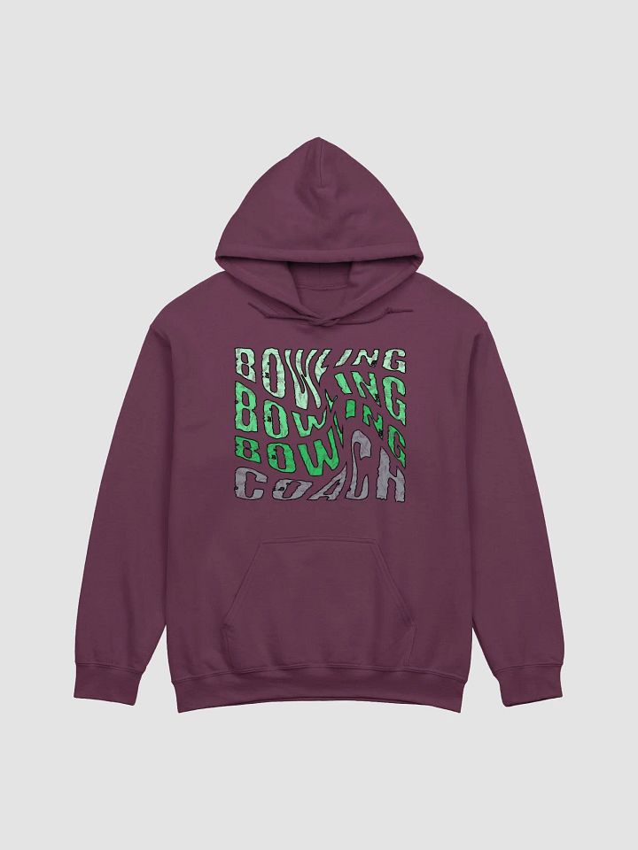 Bowling Coach Distorted Vision Hoodie product image (9)