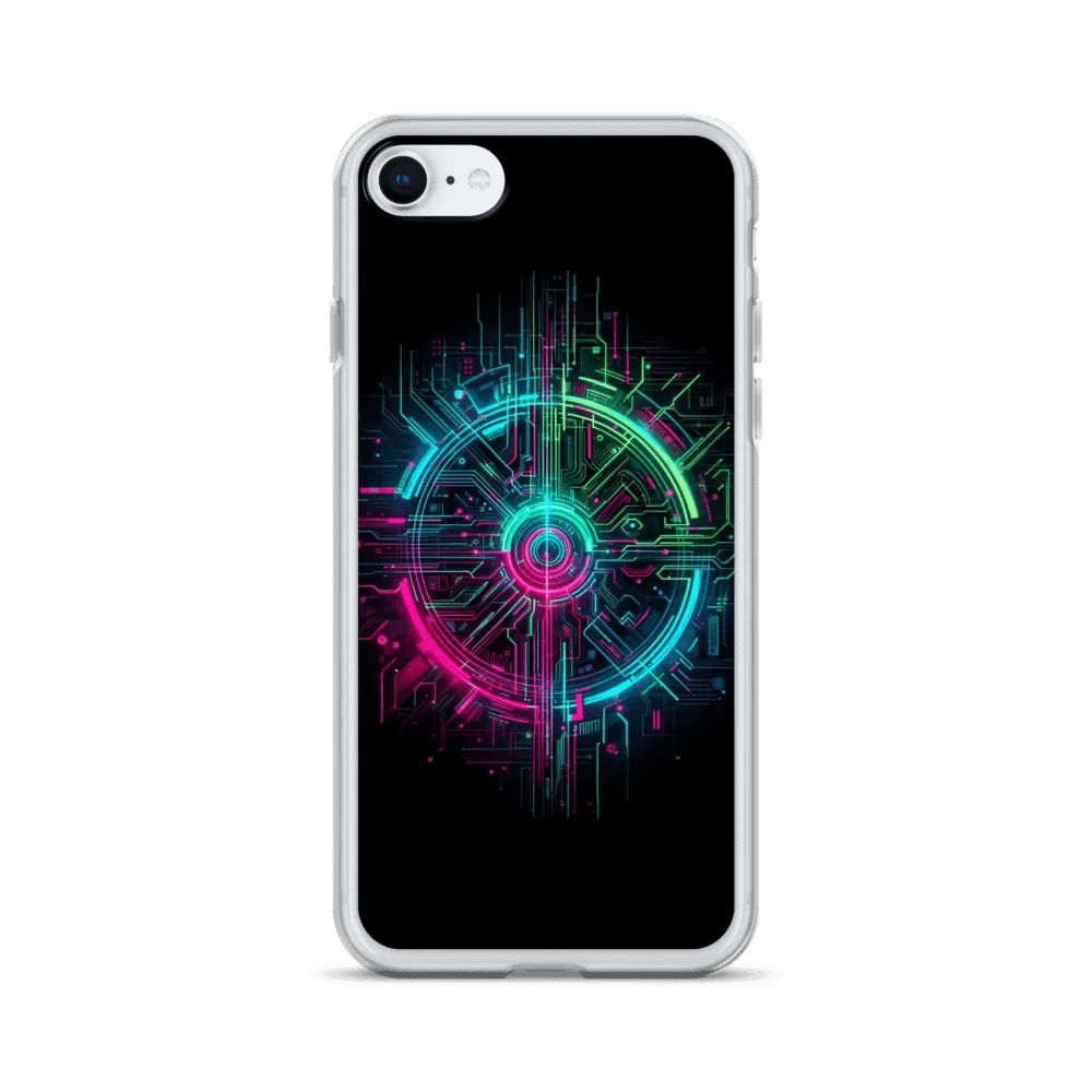 Neon Cyber Circuits iPhone® Case product image (24)