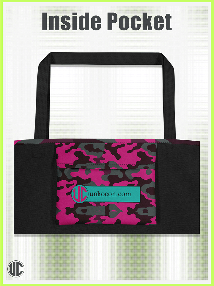 UnkoCon – Savage Woodland Camo Tote Bag product image (2)
