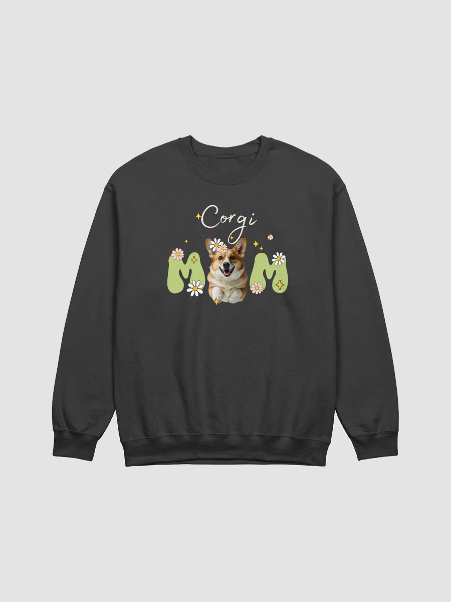 Corgi mom retro dark sweatshirt product image (2)