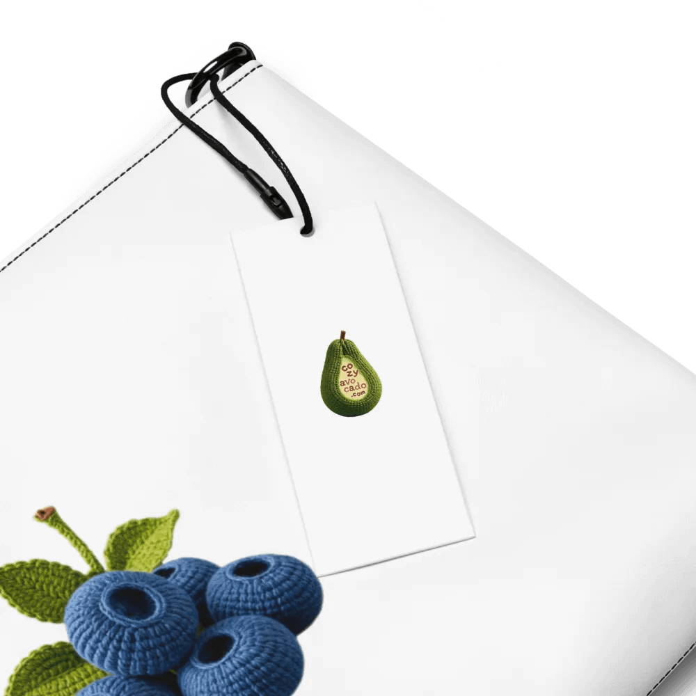 CozyAvocado Blueberries Crossbody Bag #1 product image (8)