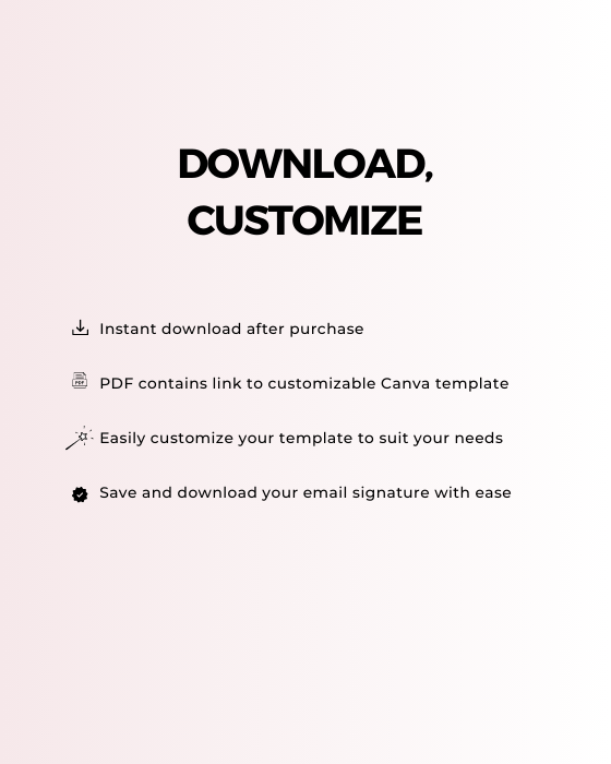 Modern Email Signature Template product image (2)