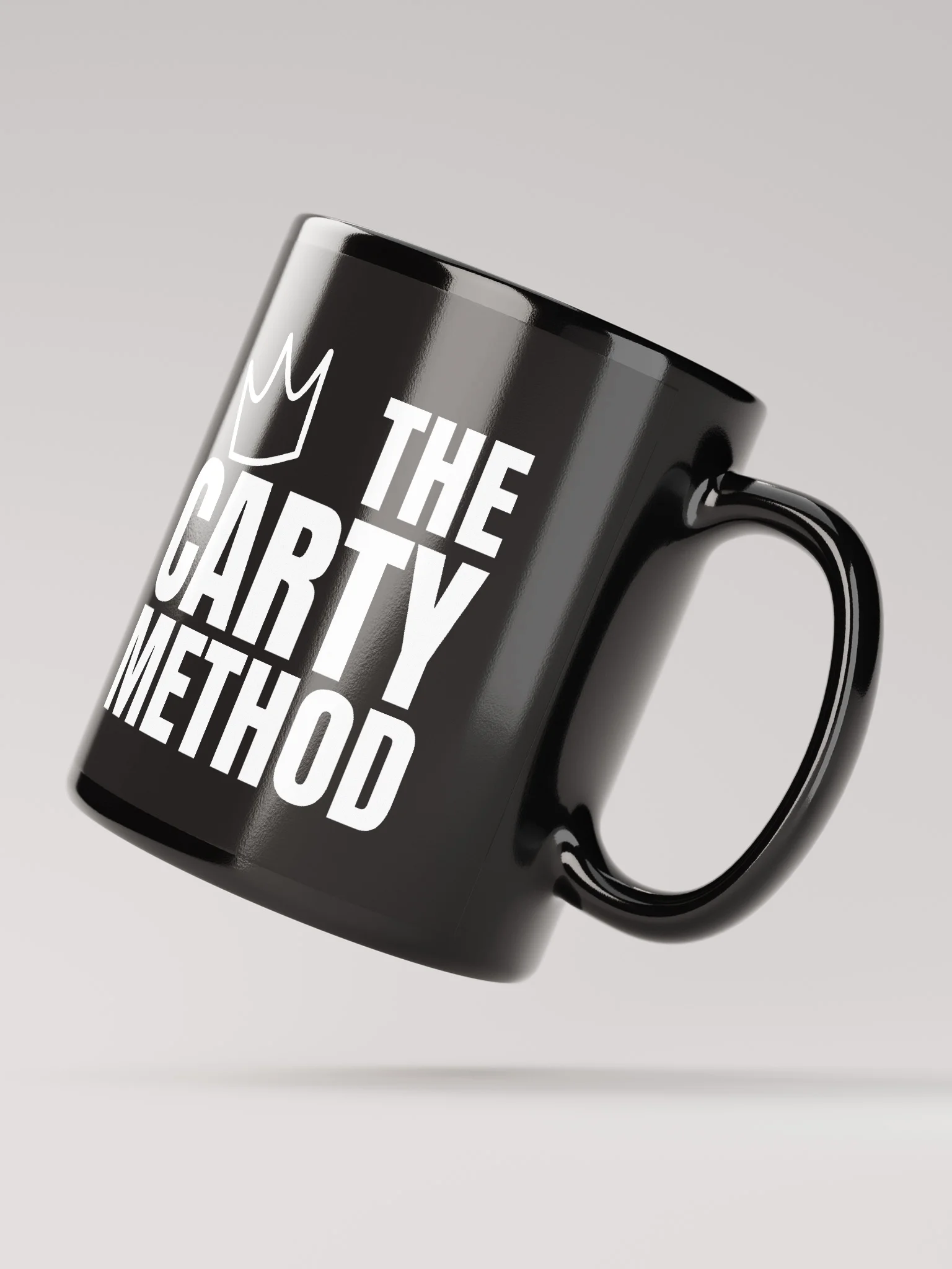 The Carty Method - Big Black Mug product image (4)