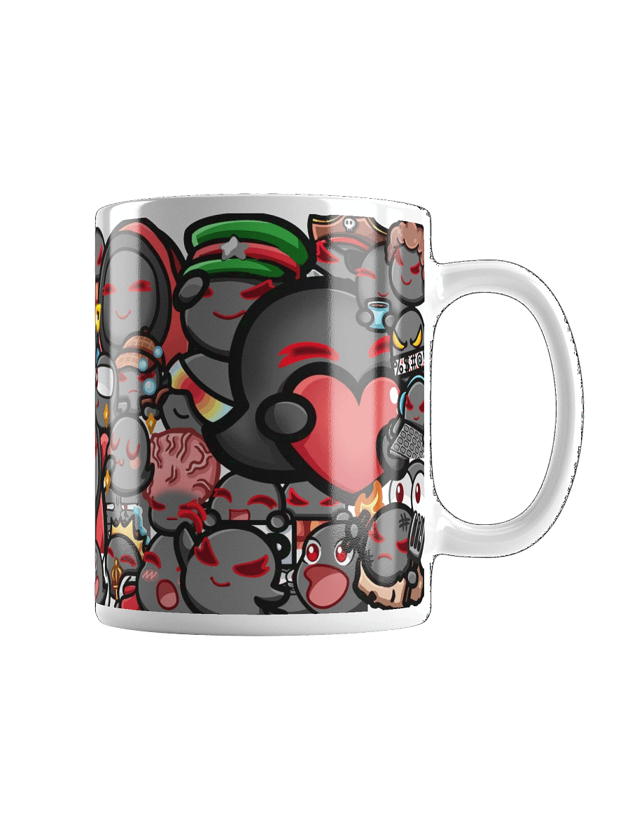 Emote-Tional Support White Mega Mug - 20 oz product image (4)