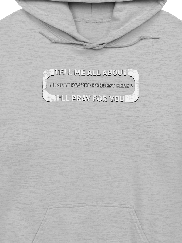 Insert Prayer Request Here Hoodie product image (2)