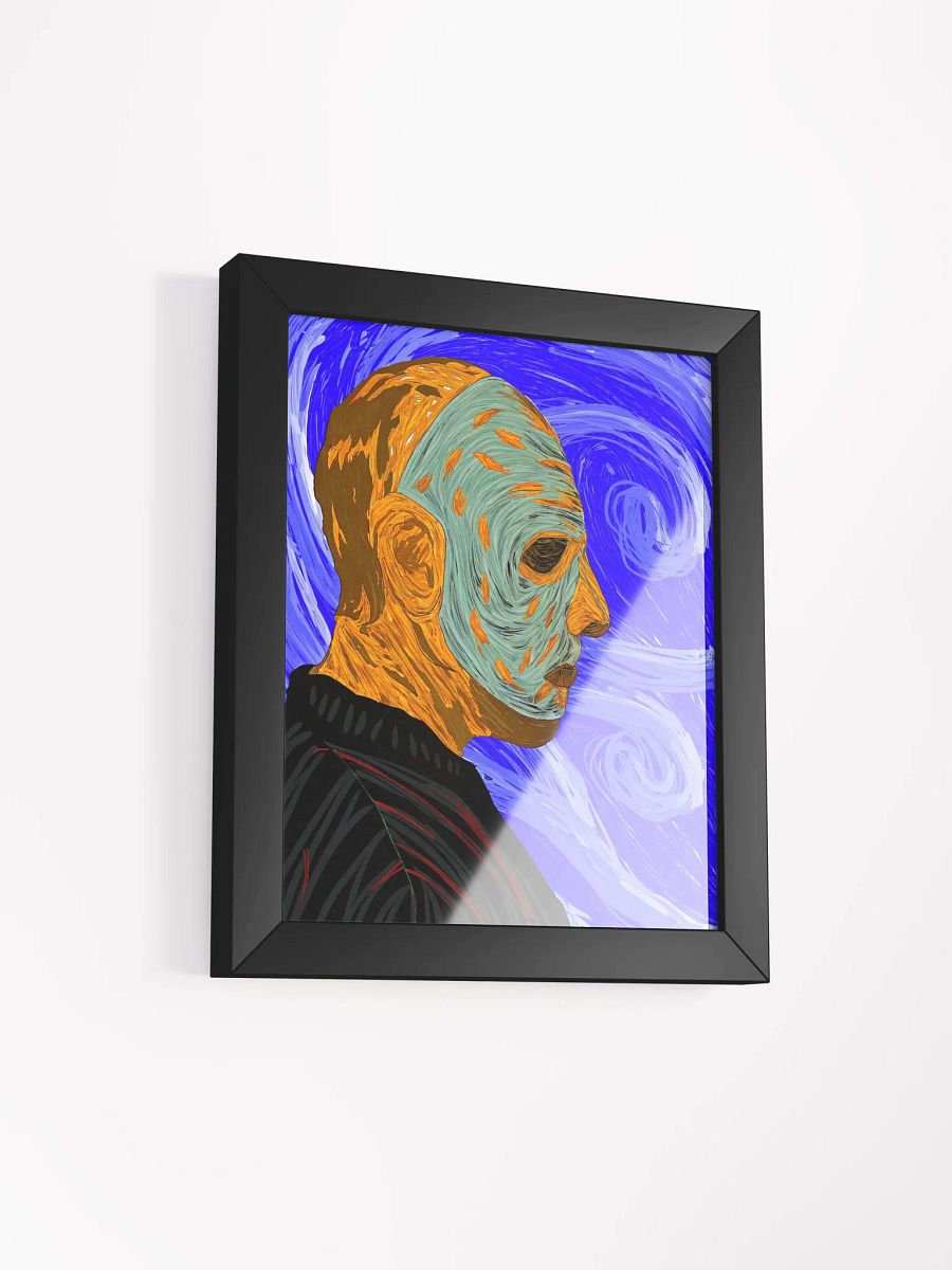 The Masked Wanderer – Macabre Van Gogh-Inspired Print product image (2)