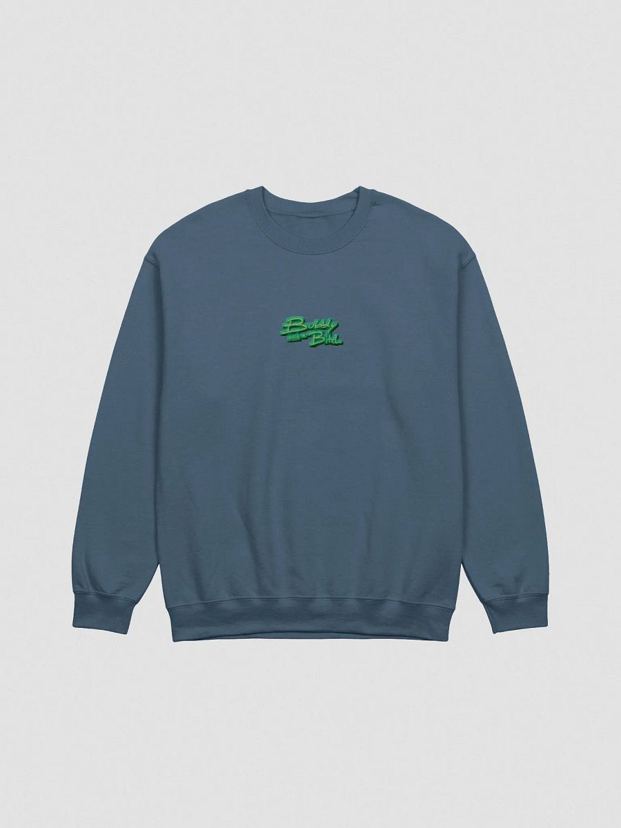 Bubbly and a B*tch embroidered crewneck (green bubble) product image (4)