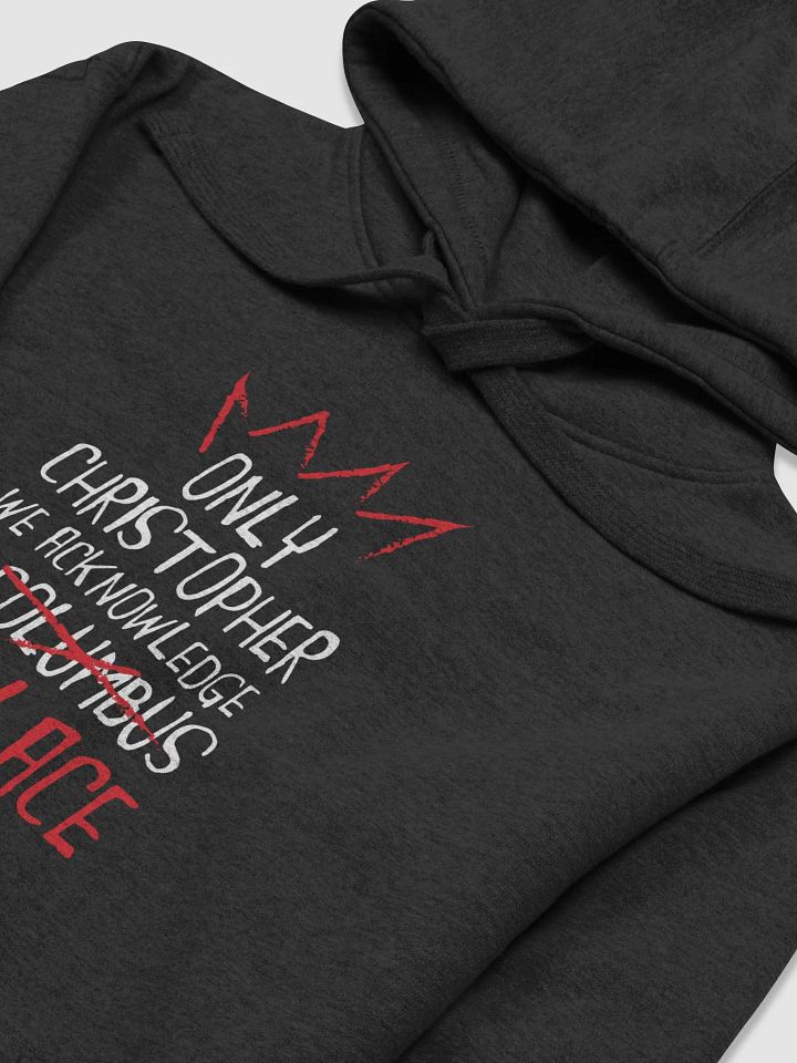 Dark Hoodie with Christopher Wallace Statement product image (2)