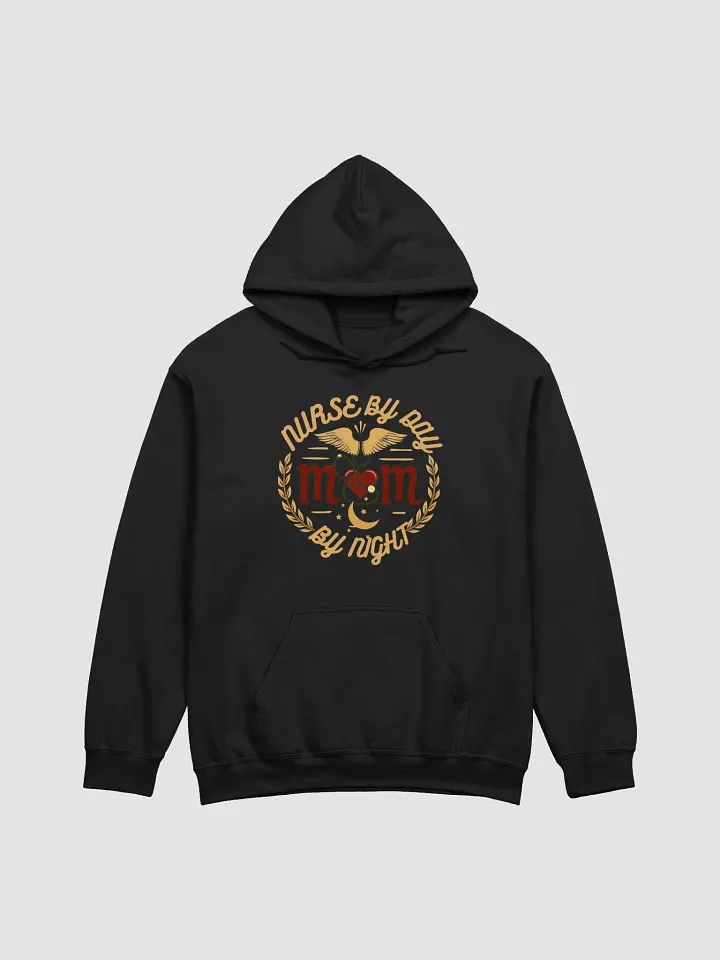Nurse by Day, Mom by Night Hoodie product image (8)