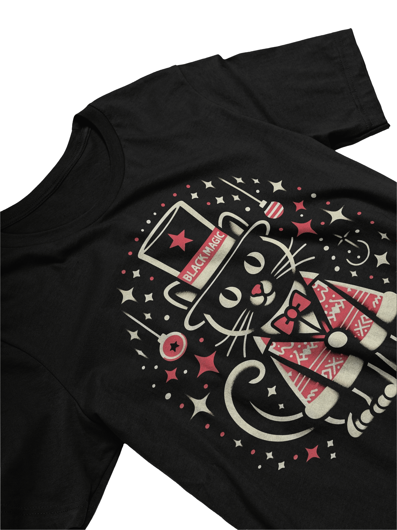 Black Magic Christmas Cat (Available in black) product image (4)