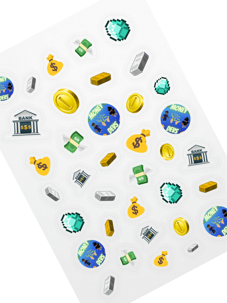 Wealthy Elements Sticker Sheet product image (1)