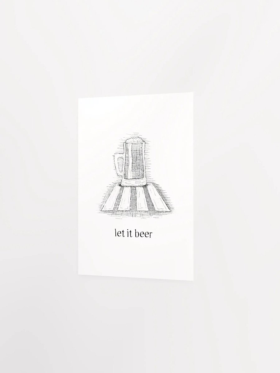 Let It Beer - Art Print product image (10)