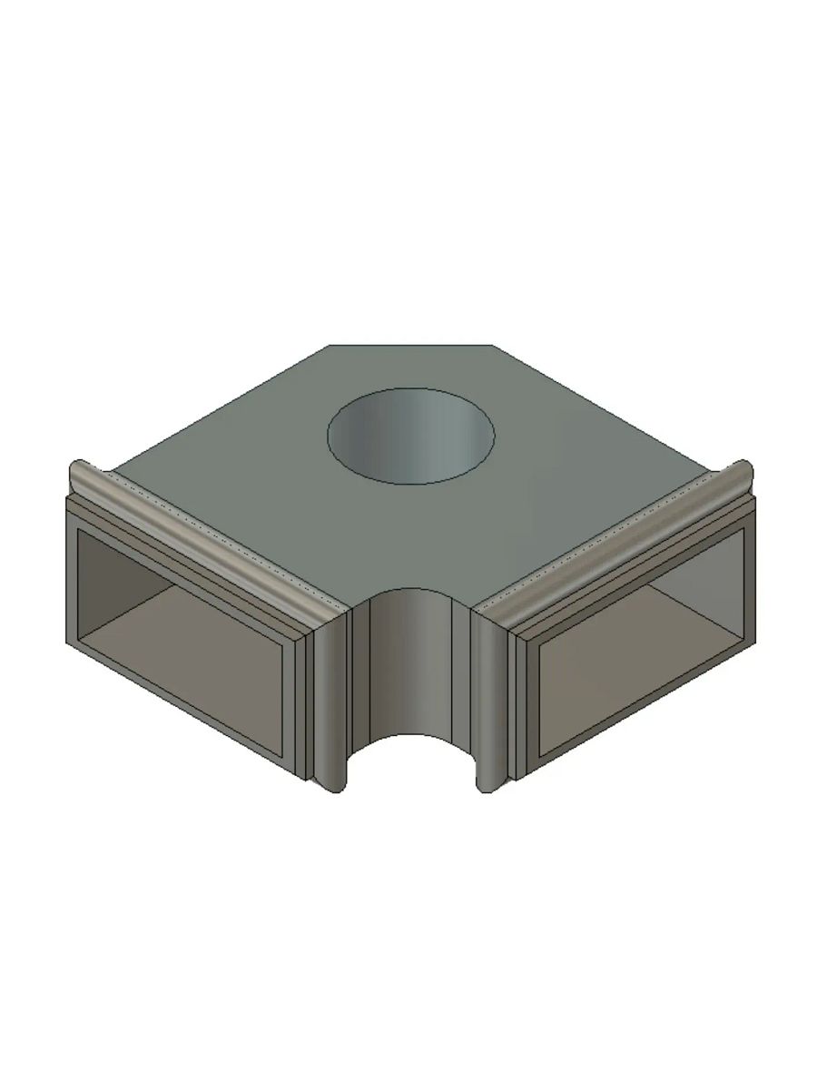 Cemetery Finial, Corner, and Straight Bracket product image (2)