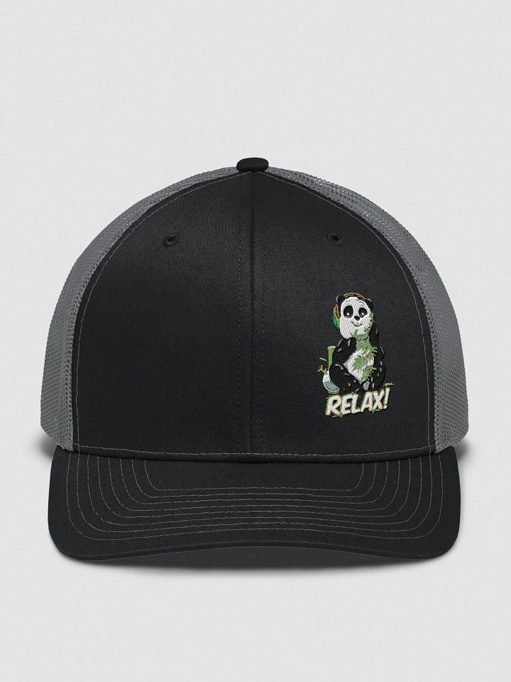 Relax Panda Trucker Hat product image (1)