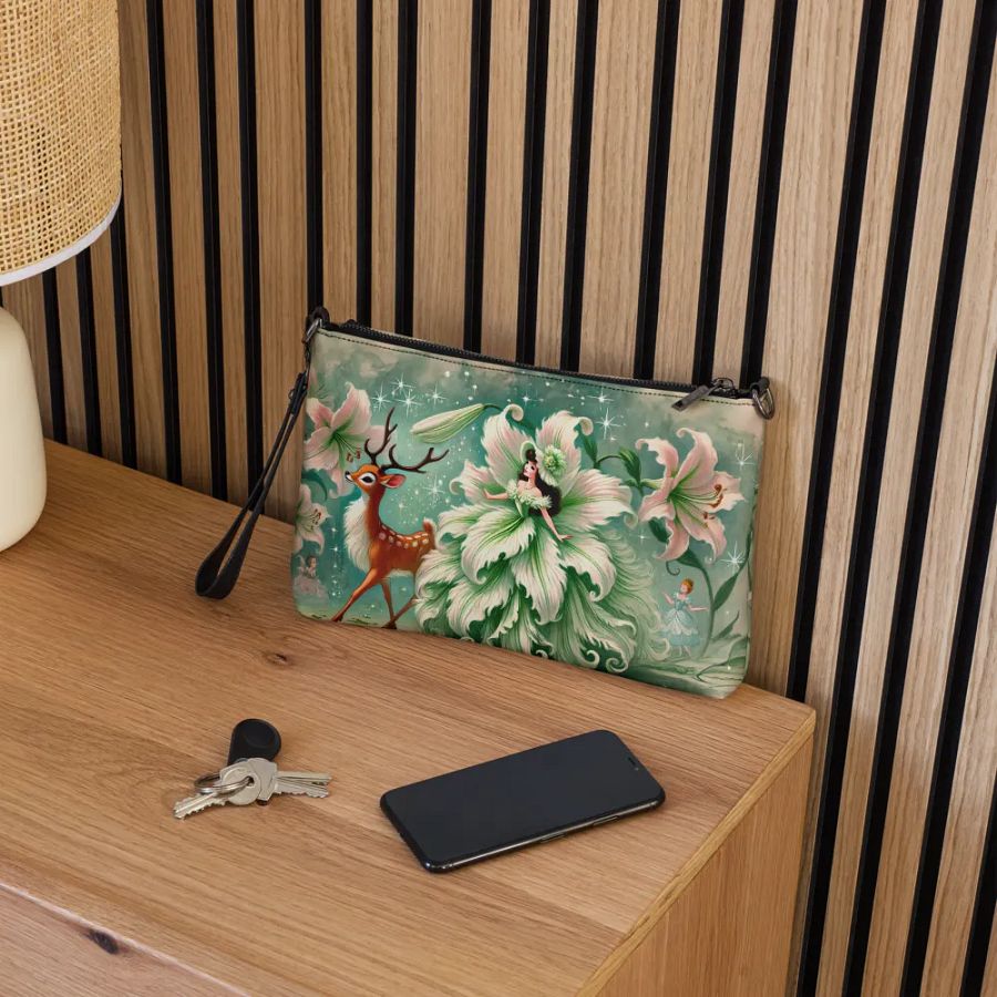 Forest Fairy with Reindeer Crossbody Bag - Fairytale Purse product image (5)