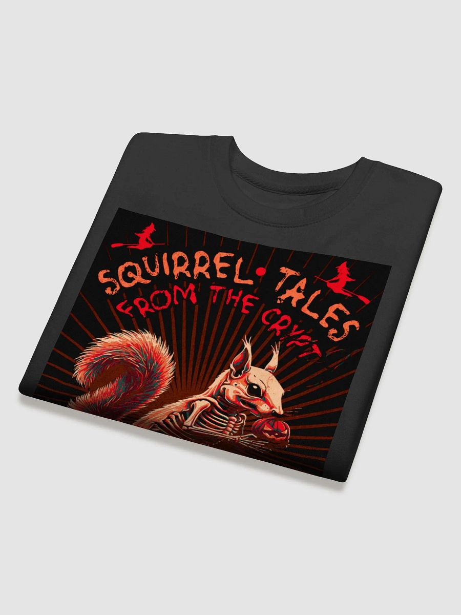 Skeletal Squirrel Horror Sweatshirt product image (4)