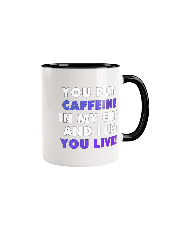 Give Caffeine Mug with Color Inside/On Handle (11oz or 15oz) product image (9)