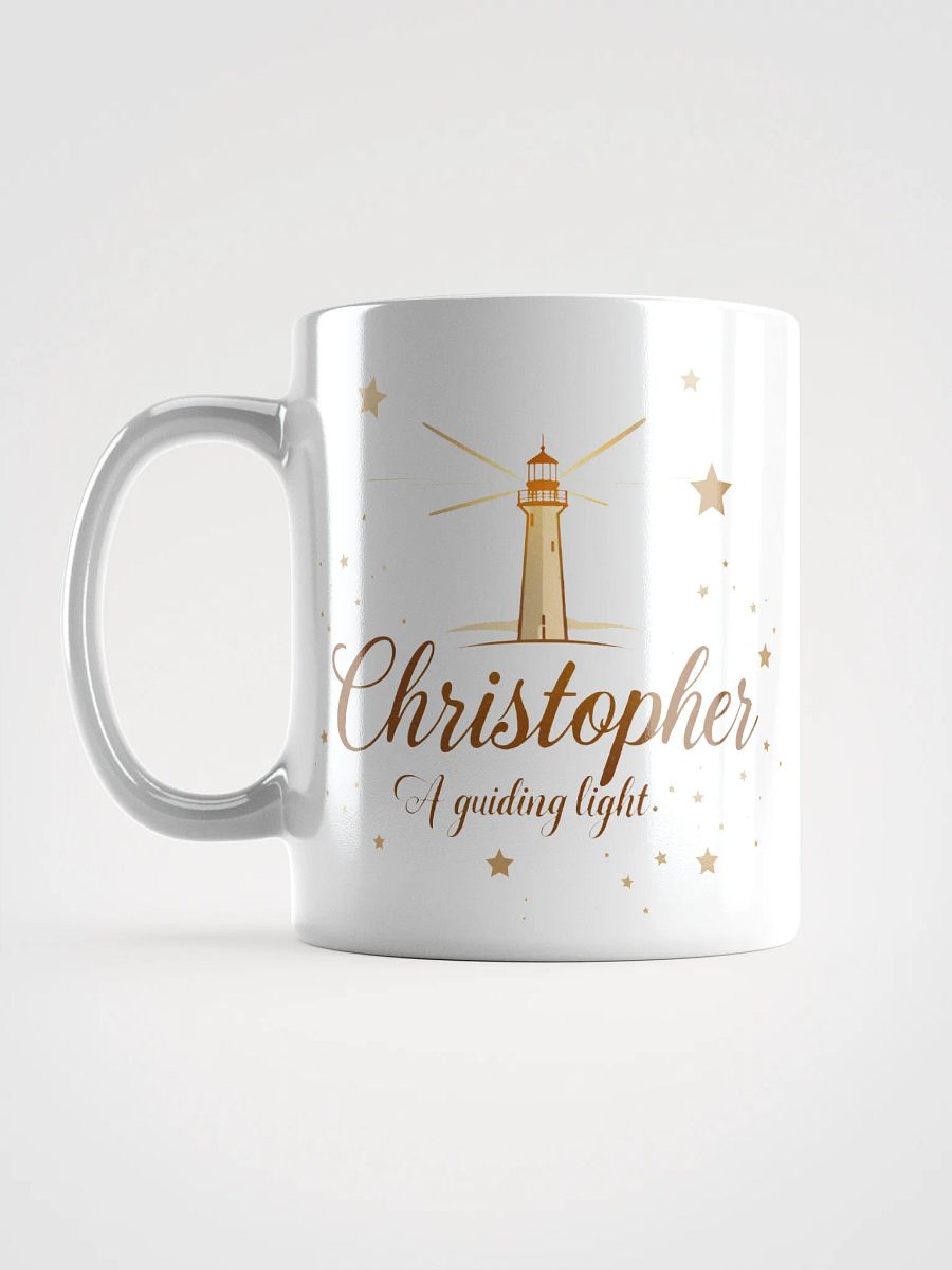 Christopher: A Guiding Light Mug – Inspire Every Sip product image (6)
