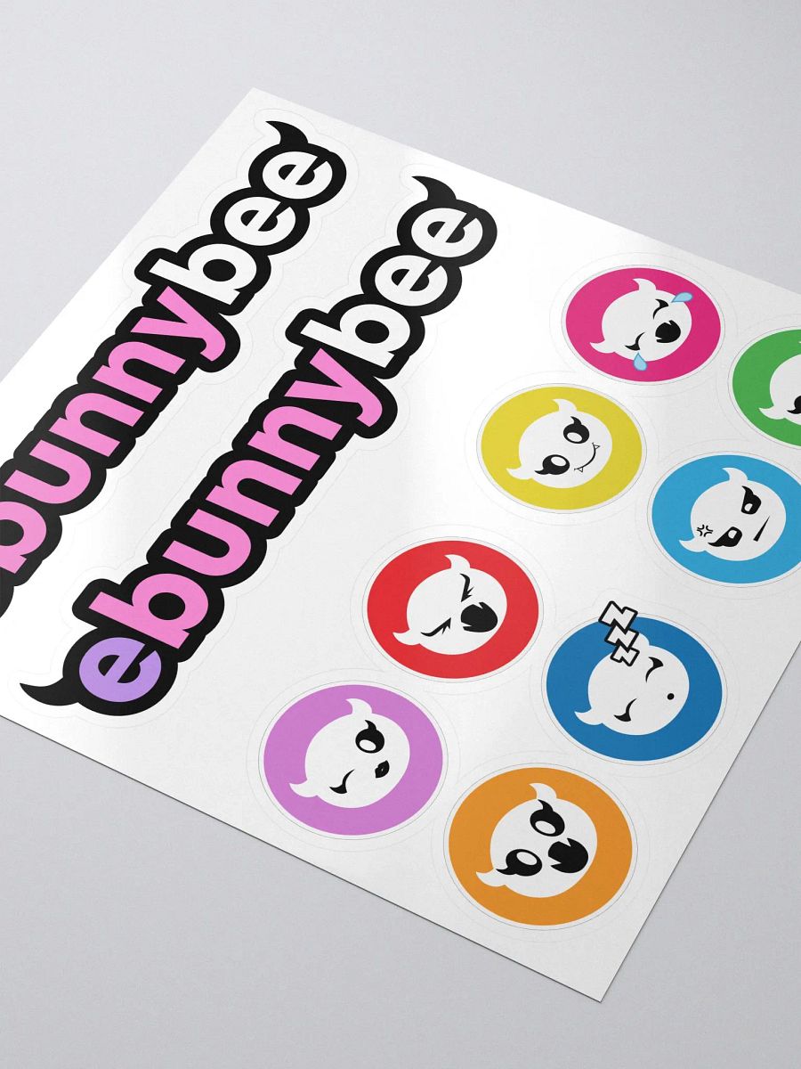ebunnybee sticker sheet product image (3)