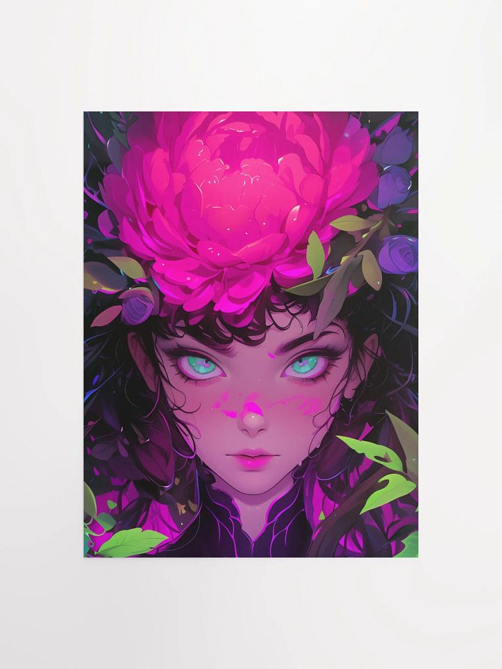 Mystical Floral Crown Poster product image (1)