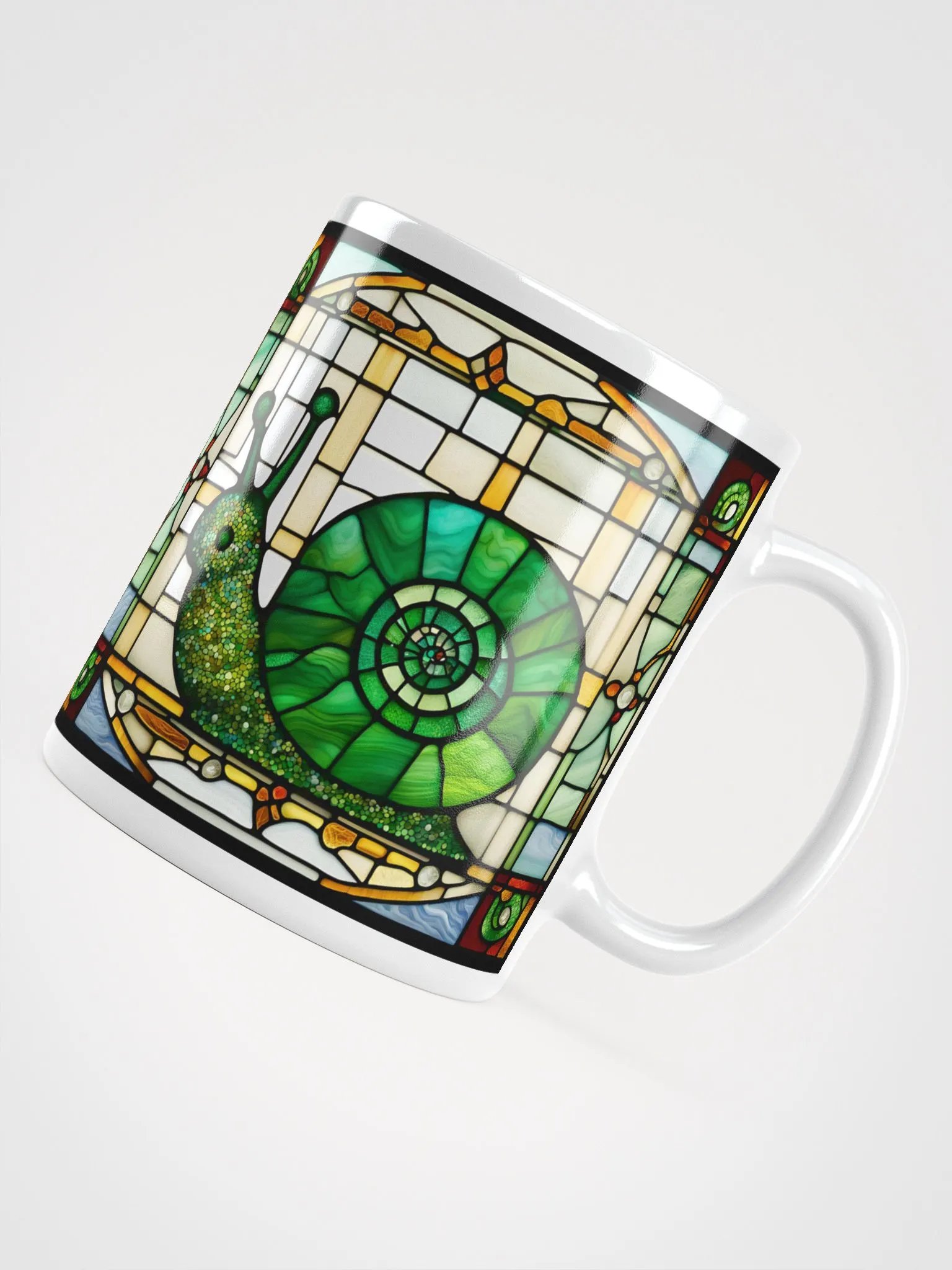 #002 Wondering Willy Snail Mug product image (7)