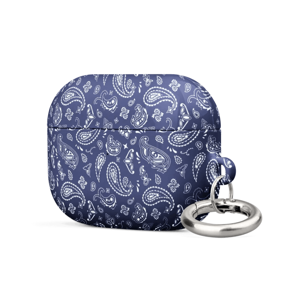 Indigo Bandana AirPods Case product image (42)