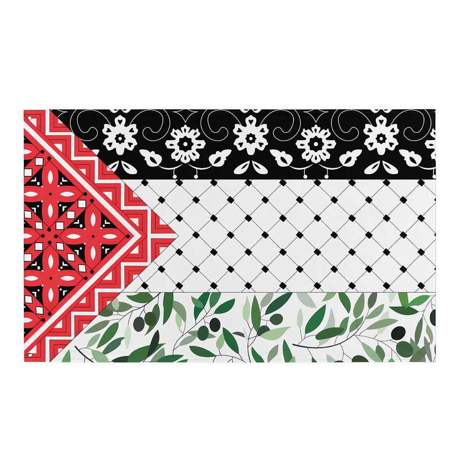 Ornate Aesthetic Palestine Flag product image (6)