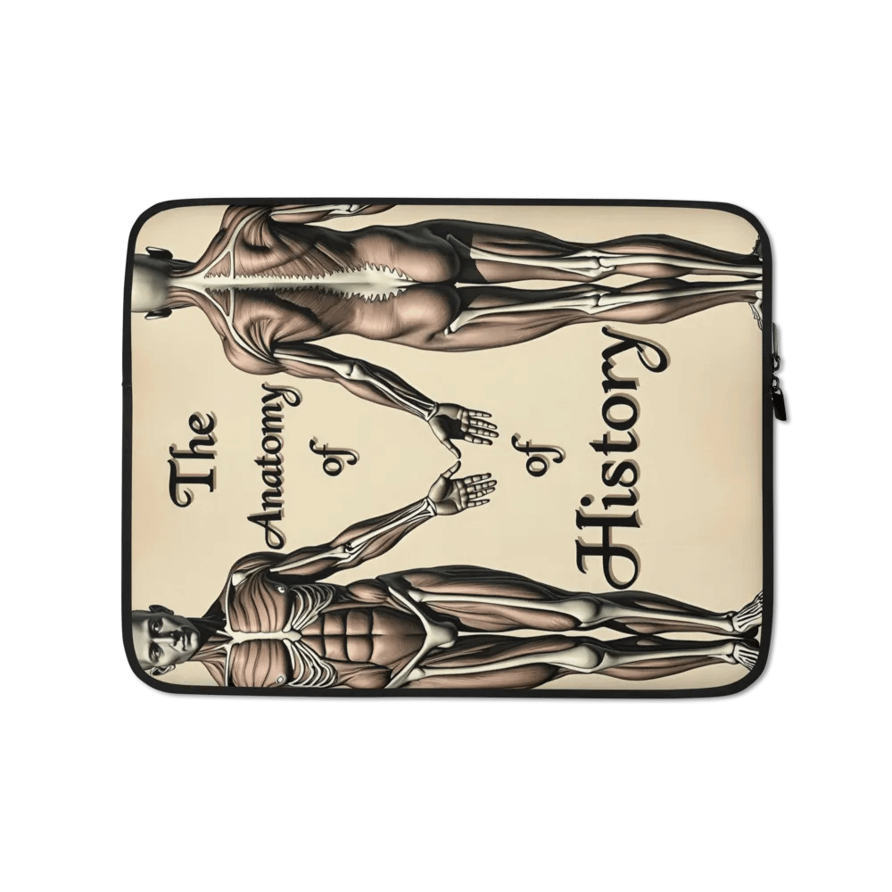 Historical Anatomy Laptop Sleeve product image (1)