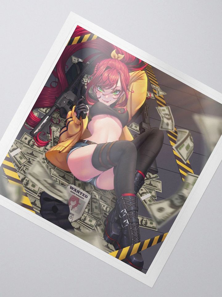 Wanted sticker product image (2)