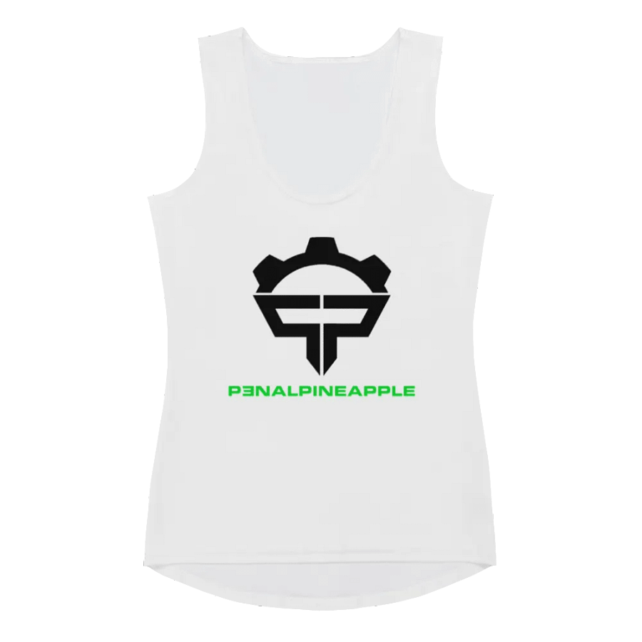 P3nAlPineapple - Women's White Tank Top product image (3)