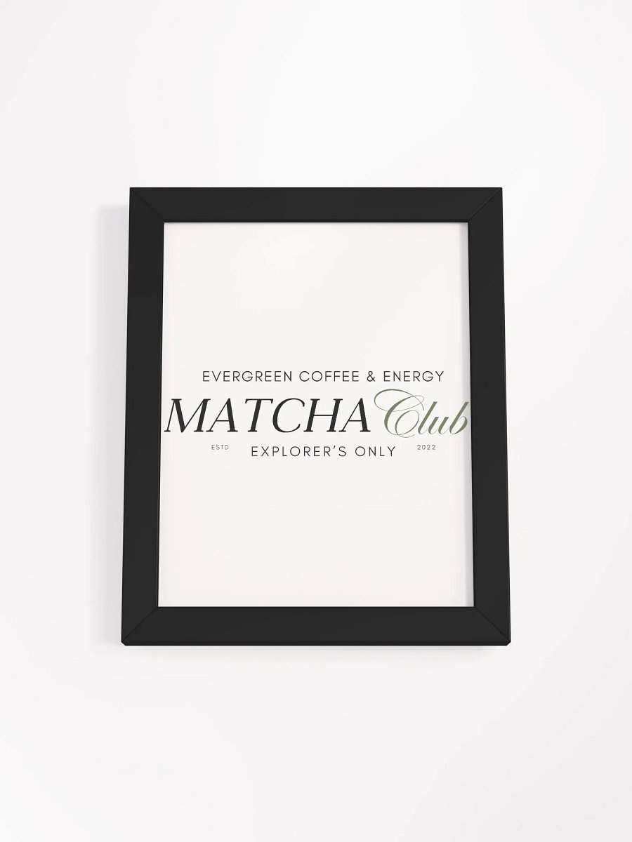 Sip Society | Matcha Club Poster product image (4)