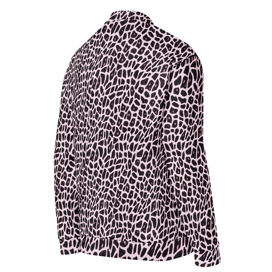 Pink Geraffe Bomber Jacket product image (4)