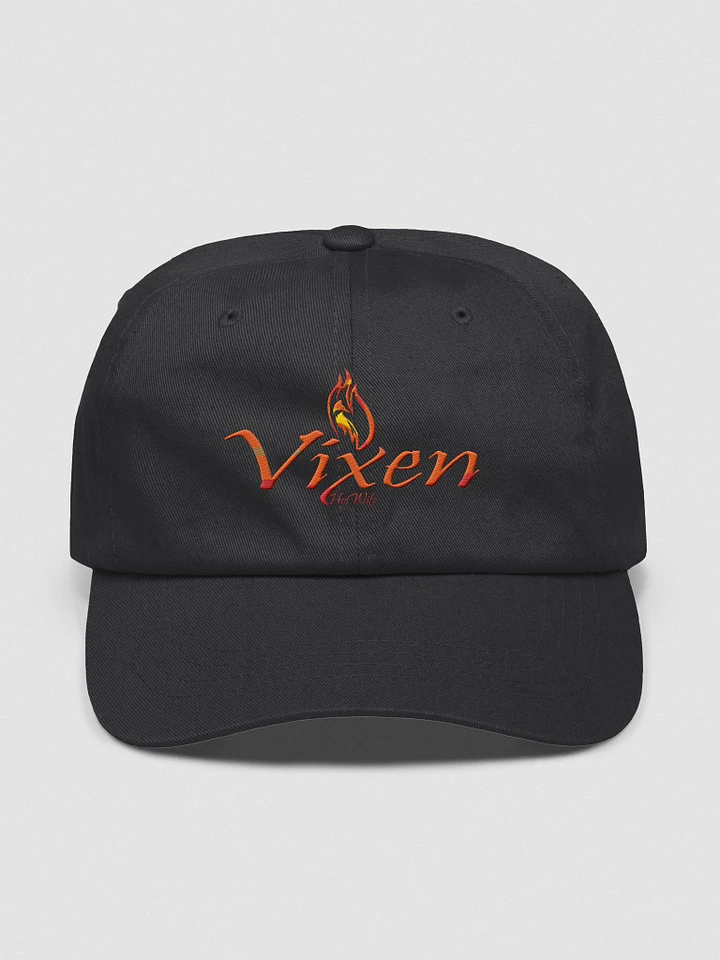 Vixen Hotwife with Flame around fox embroidered cap product image (1)