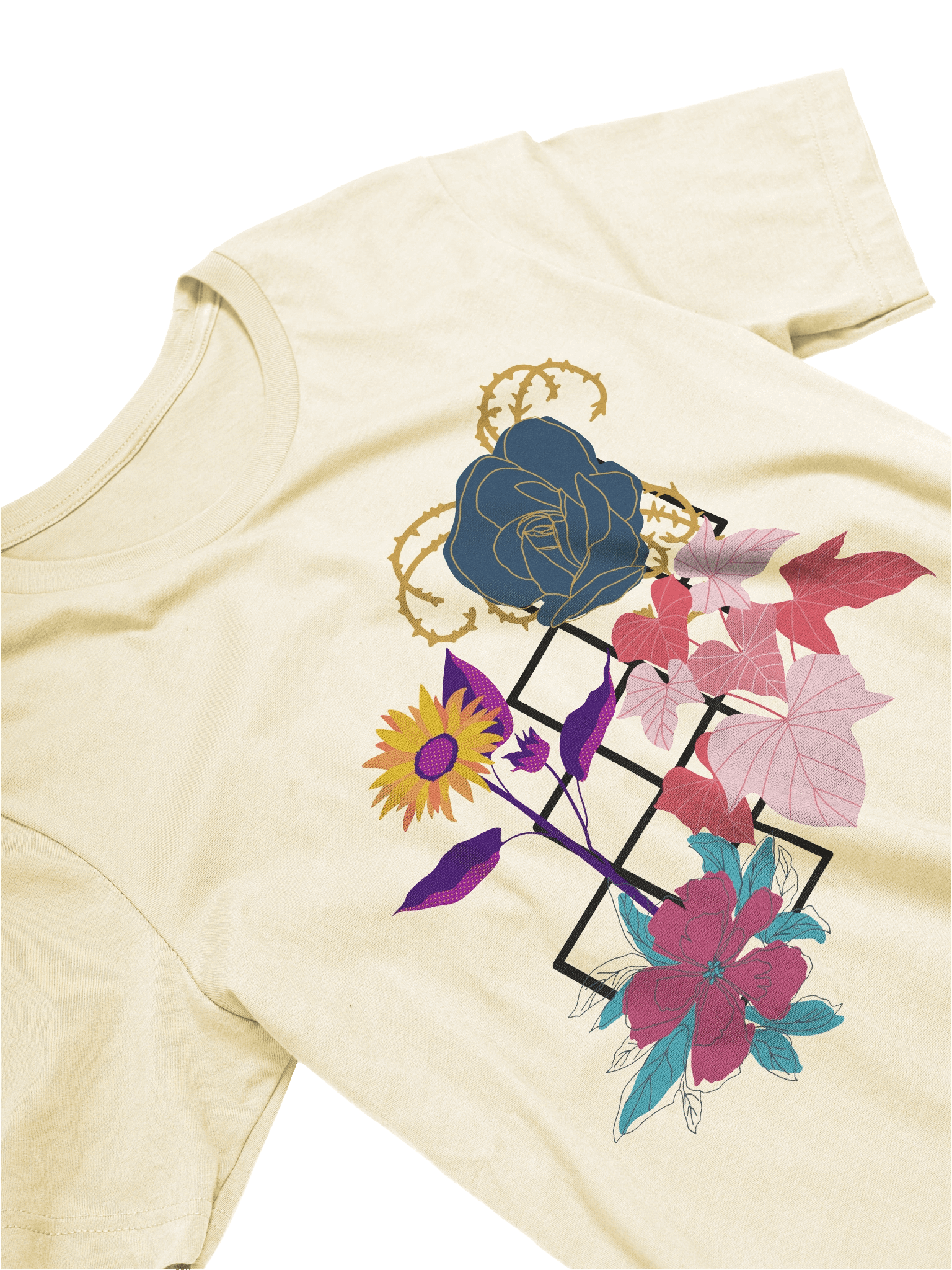 Floral Blooms Unisex T-Shirt product image (3)