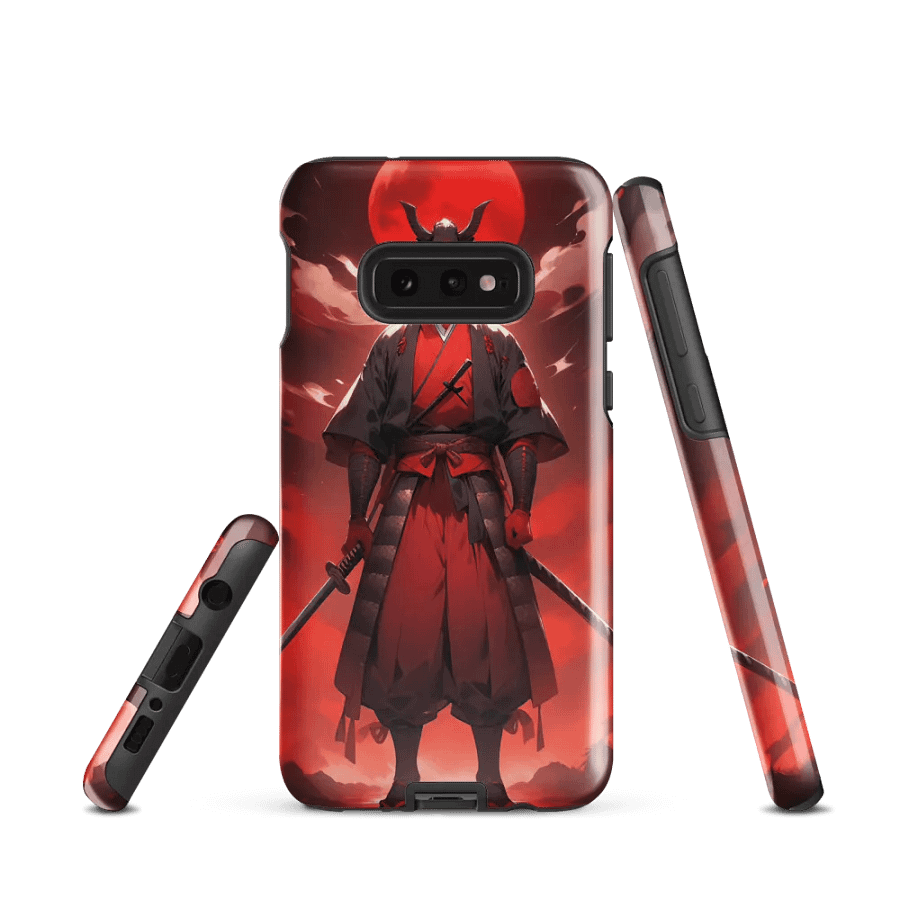 Samurai of the Crimson Moon Samsung Tough Case – Striking Warrior Art product image (2)