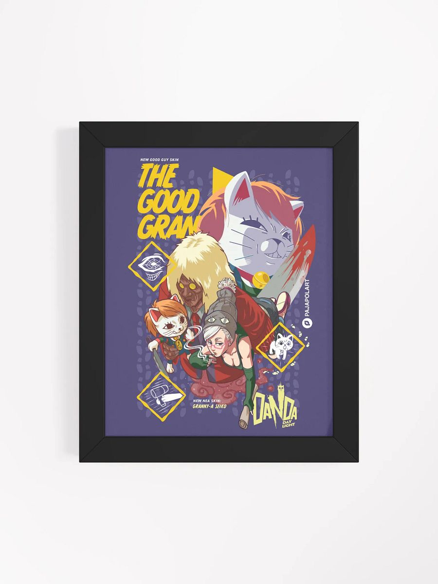 The Good Gran Chuckie and Granny-A-Seiko Skins - Framed Poster product image (12)