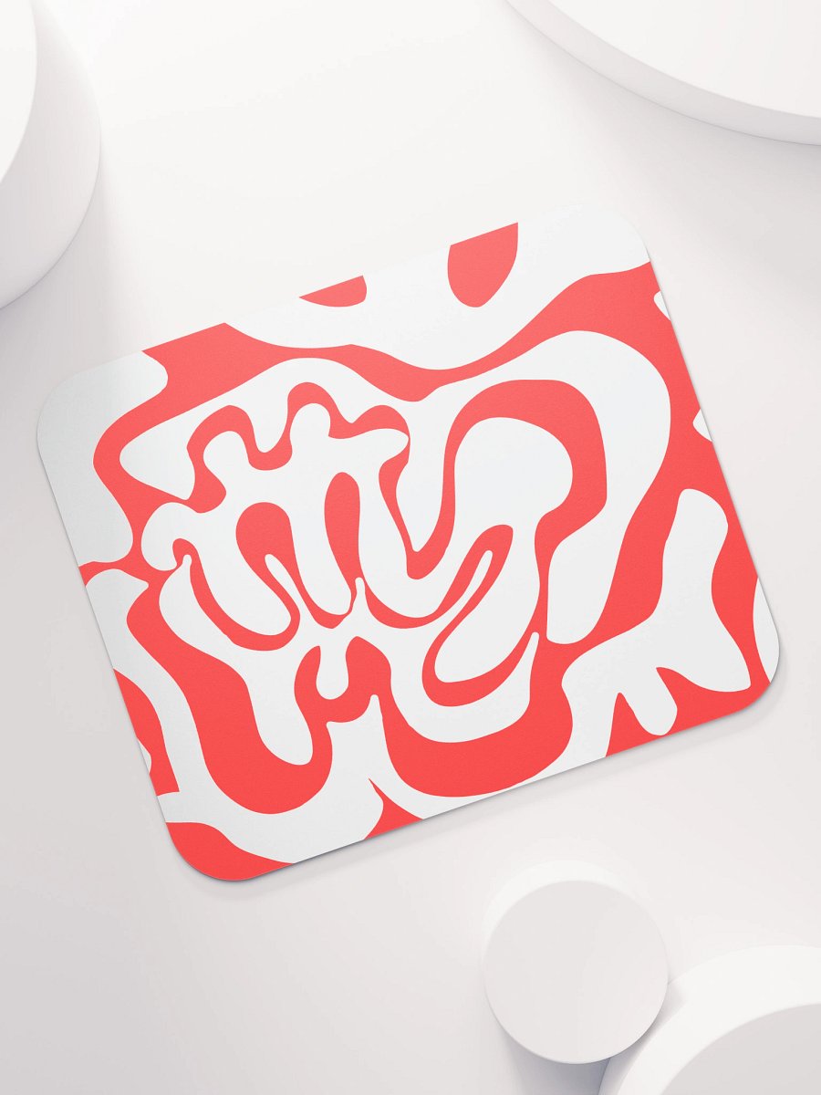Crimson Swirls Mouse Pad product image (7)