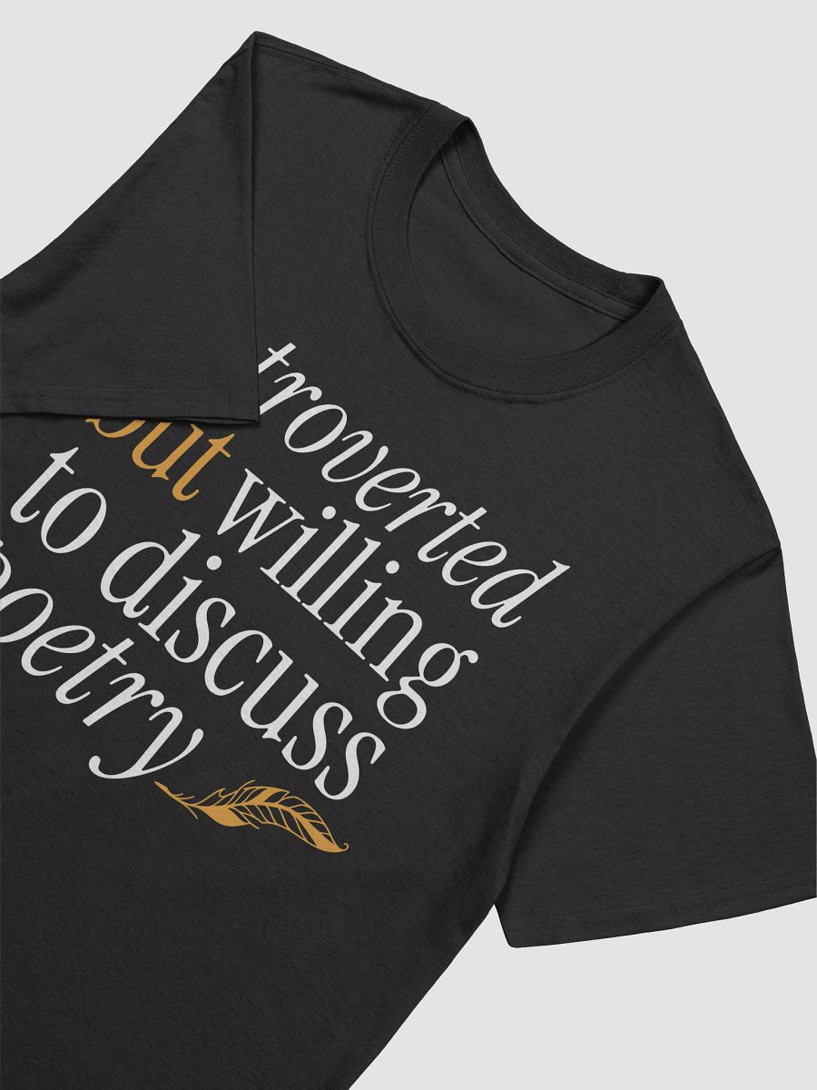 Funny Introverted Poet T-shirt product image (4)