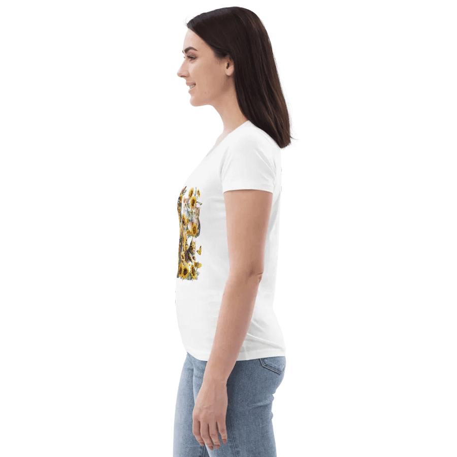 Cat & Sunflower Spectacle Tee product image (7)