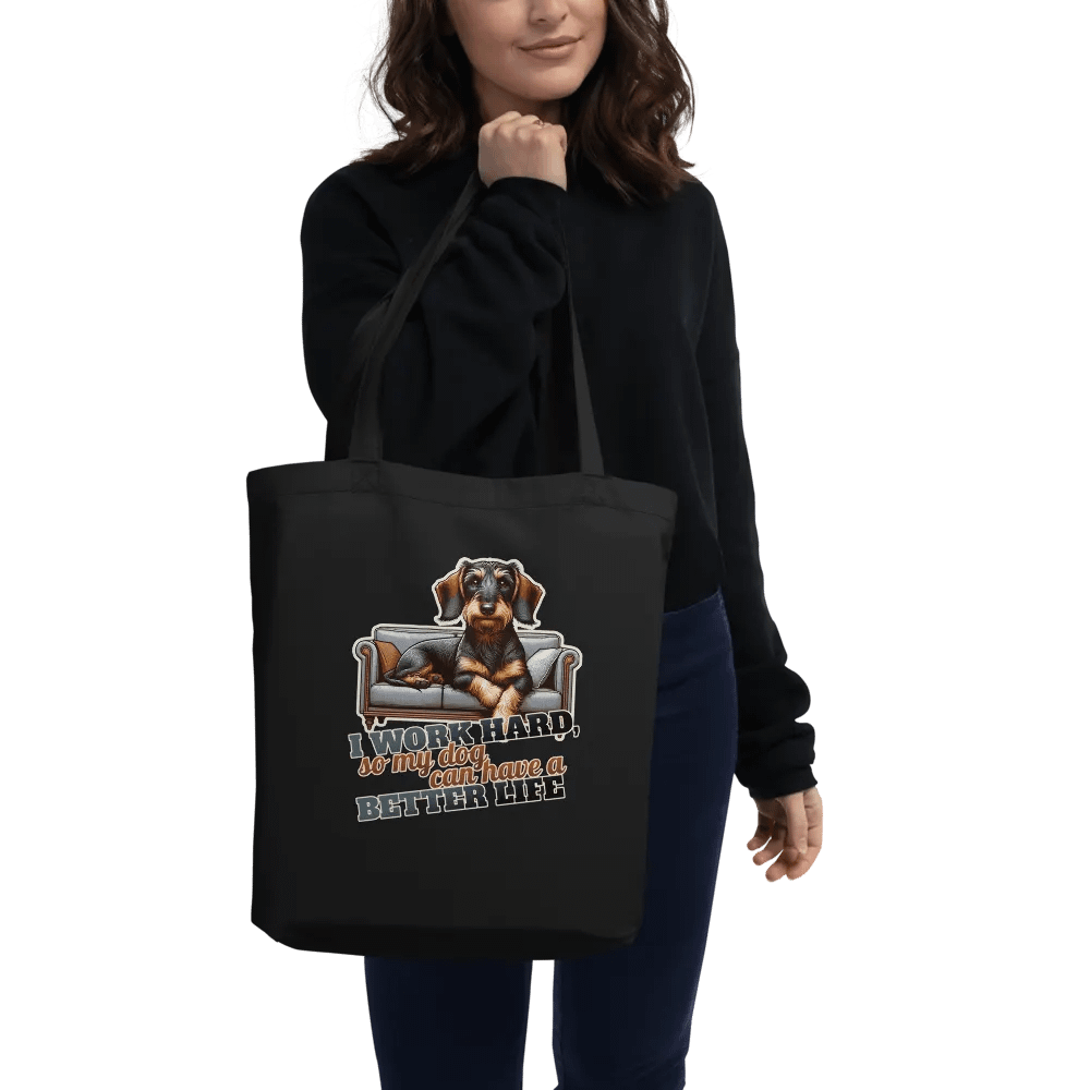 Hard Work for Paws: Eco-Friendly Tote Bag product image (3)