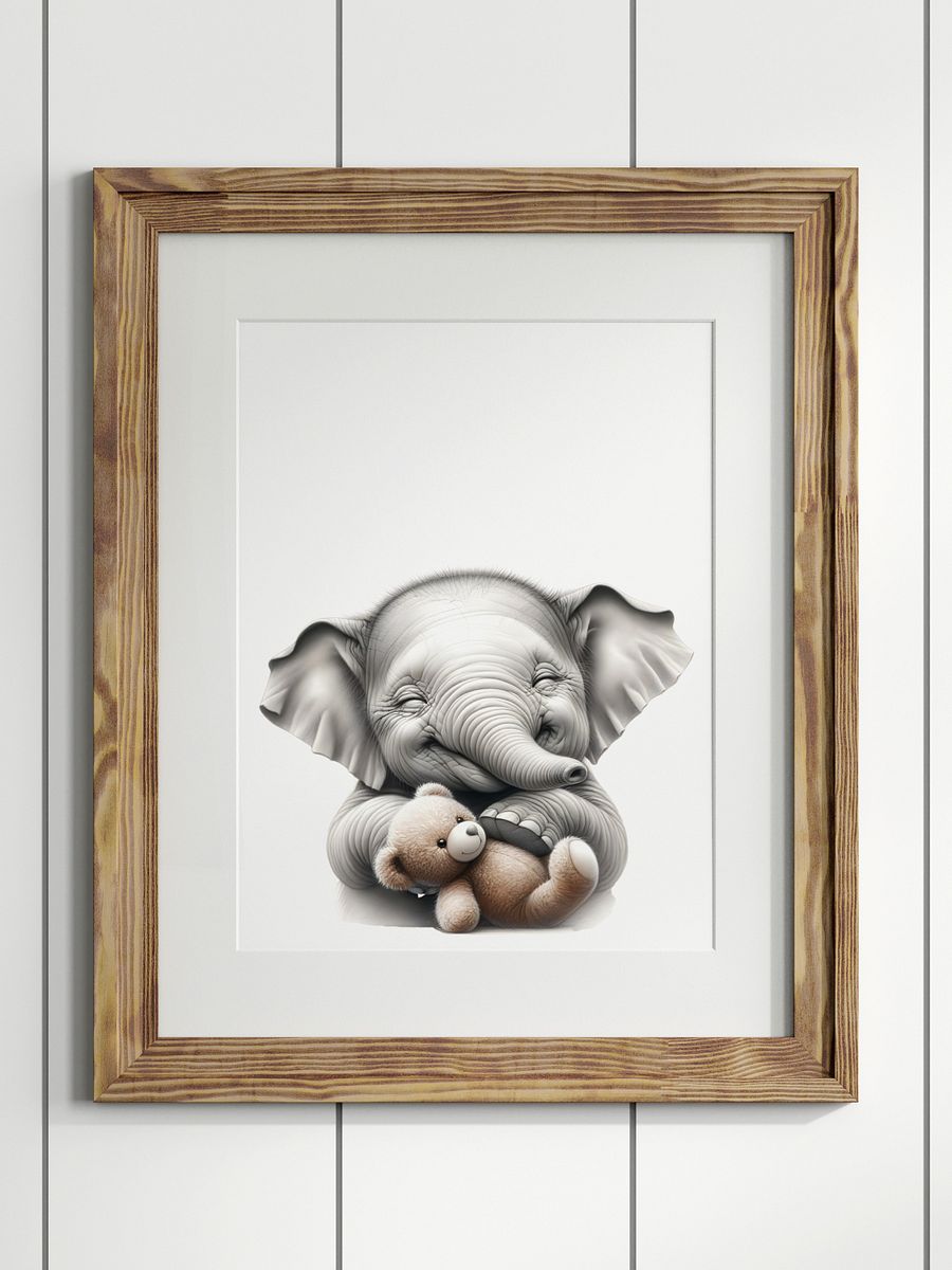 Ellie the Elephant and Teddy product image (1)