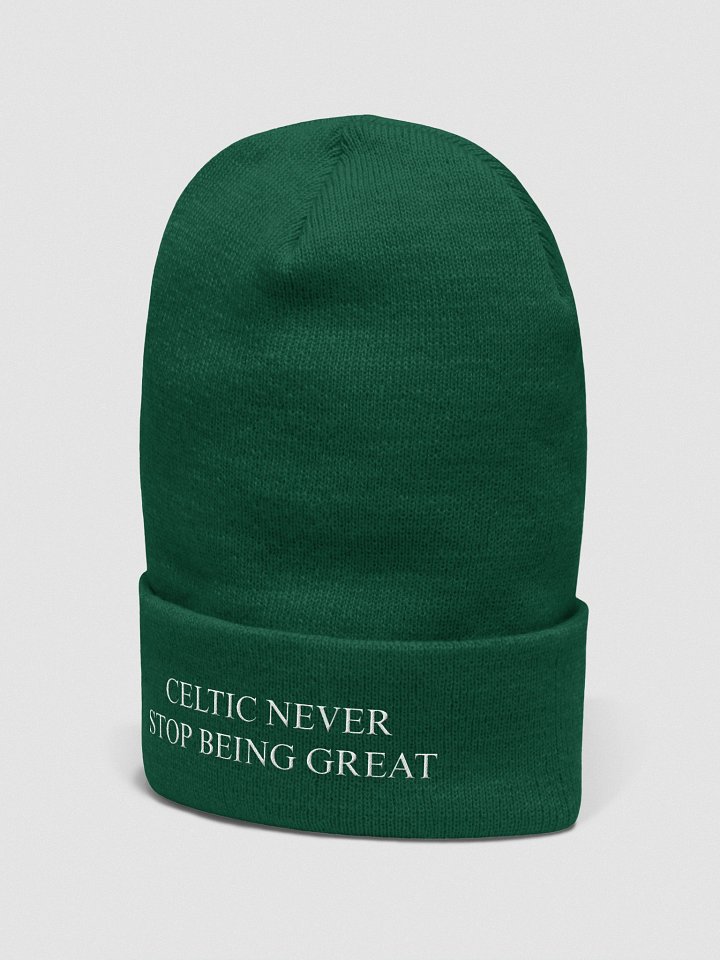 Celtic Never Stopped Being Great Beanie product image (2)