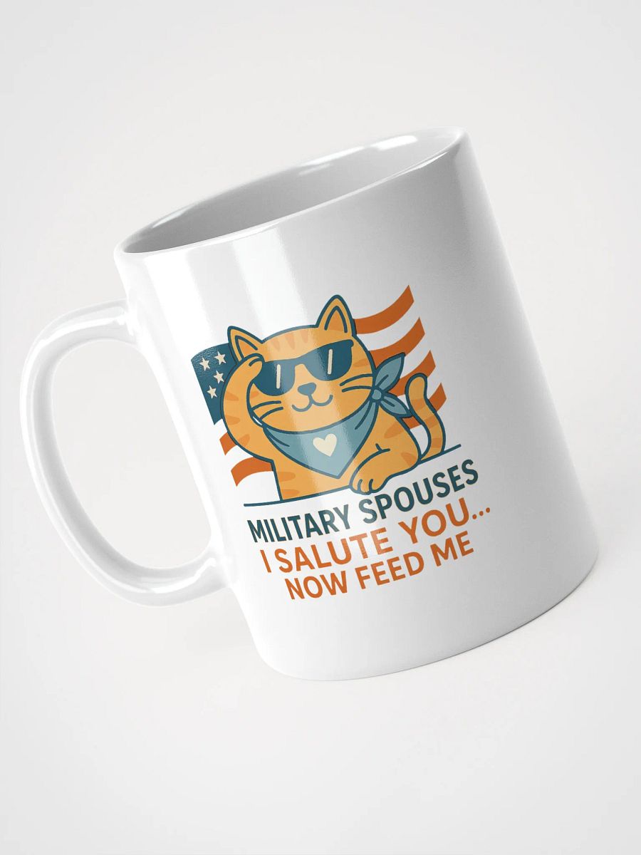 Operation: Sip & Salute – Cat Command Mug product image (3)