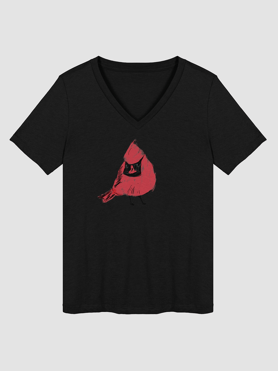 Shirley's Cardinal Relaxed V-Neck Tee product image (16)