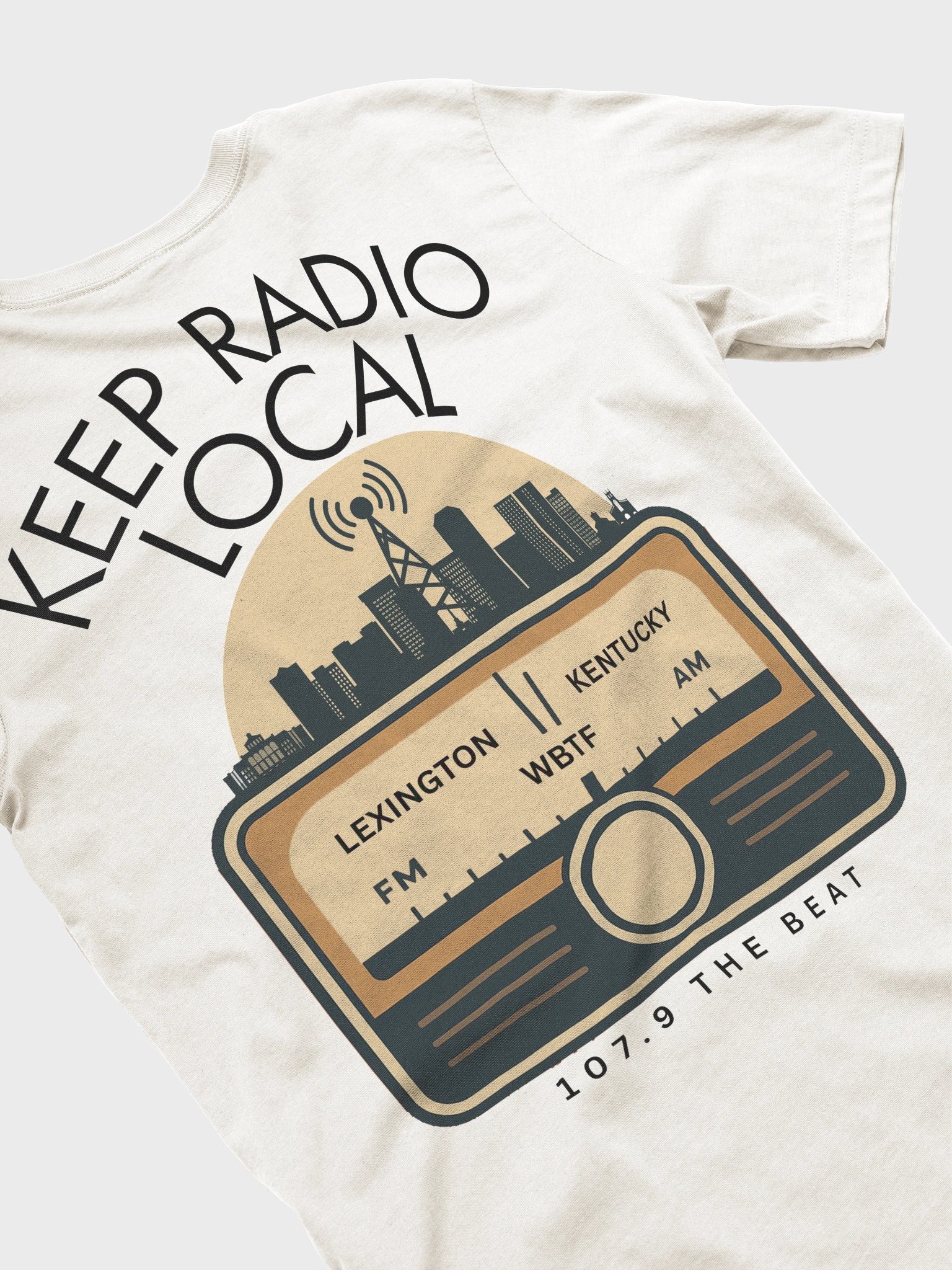 Keep Radio Local T-Shirt product image (40)