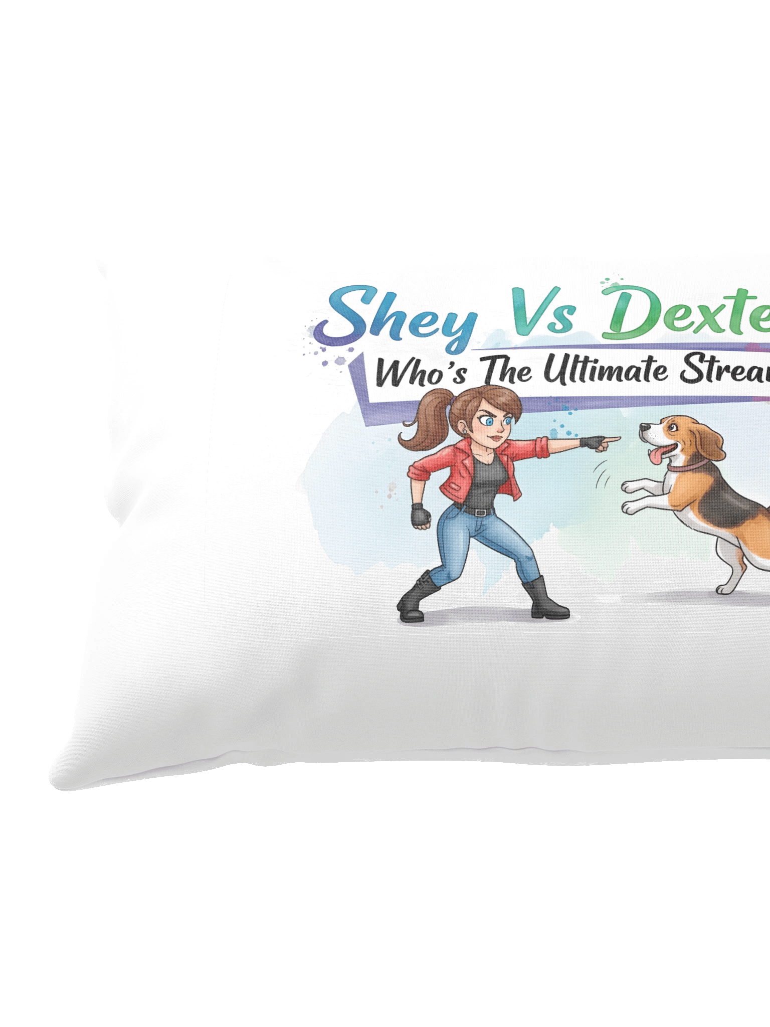 Shey Vs. Dex Pillow product image (8)