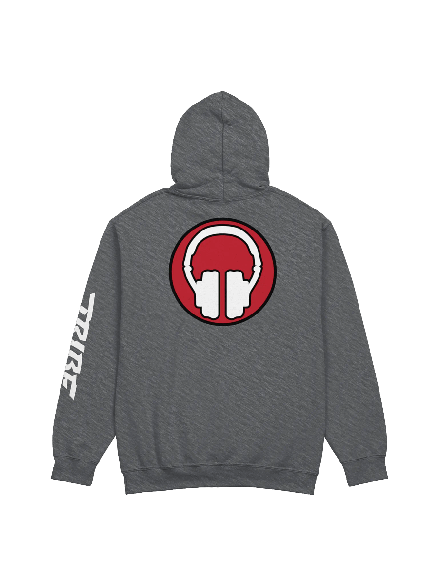 Front | Back | Arm Print Club Ready DJ School Gildan® Classic Hoodie product image (2)